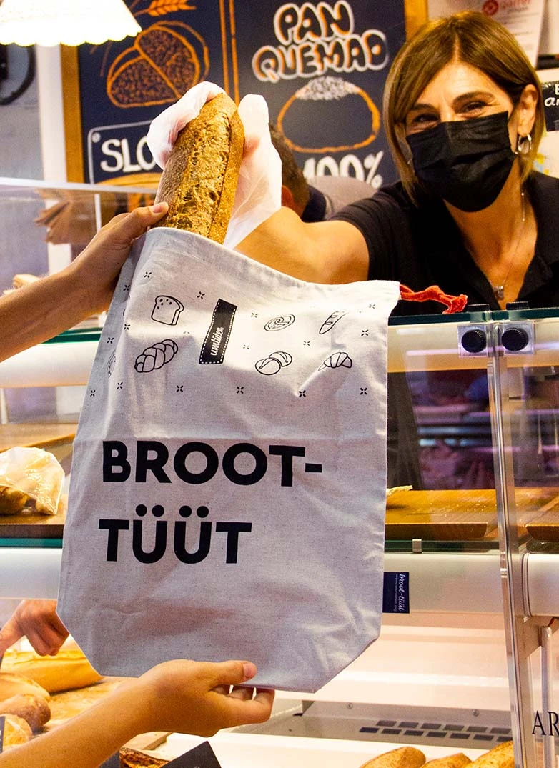 Zero Waste Einkauf mit der Broot-Tüüt